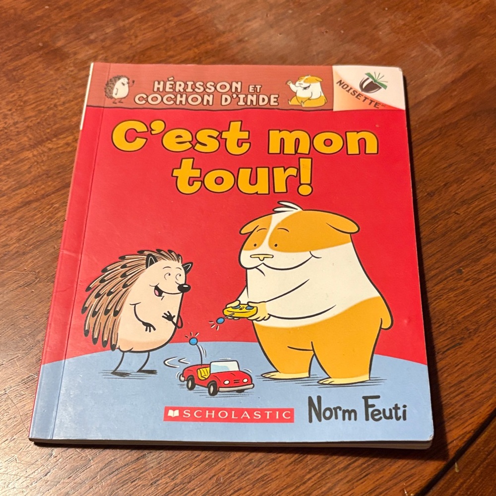 Scholastic Red and Blue Children's Book